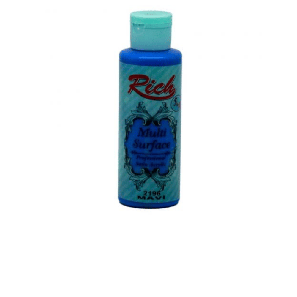 Rich Multi Surface 120 ml Mavi Akrilik Boya