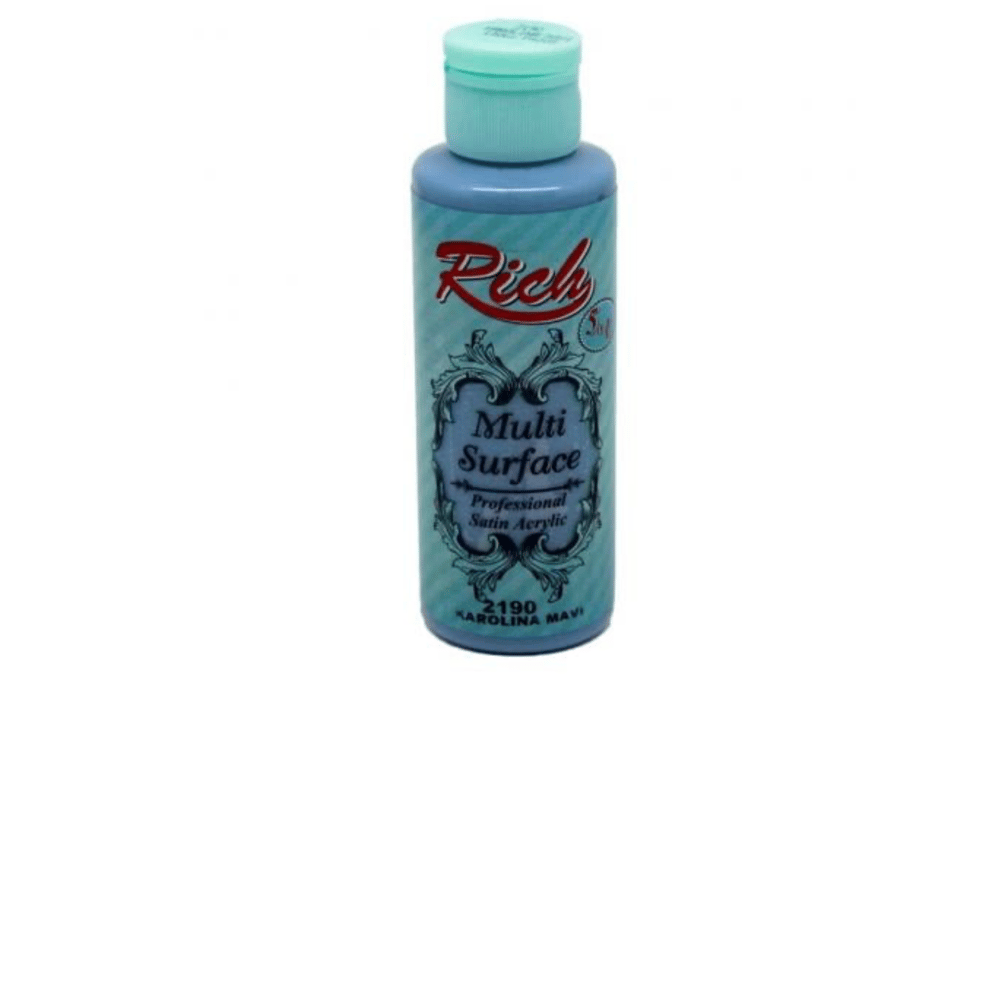 Rich Multi Surface 120 ml Petrol Mavi Akrilik Boya