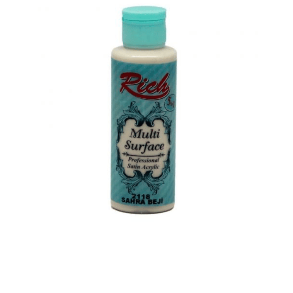 Rich Multi Surface 120 ml Sahra Beji Akrilik Boya