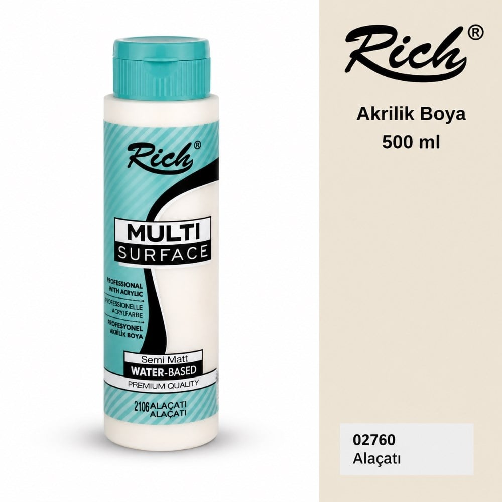 Rich Multi Surface 500 ml Alaçatı Akrilik Boya