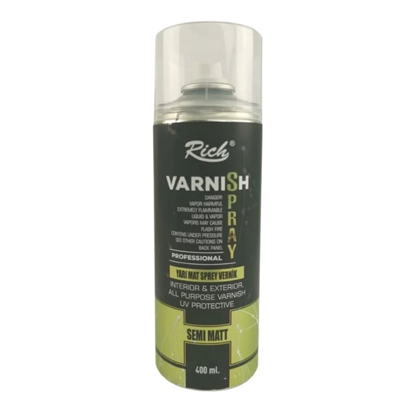 RICH SPREY VERNİK YARI MAT 400 ML