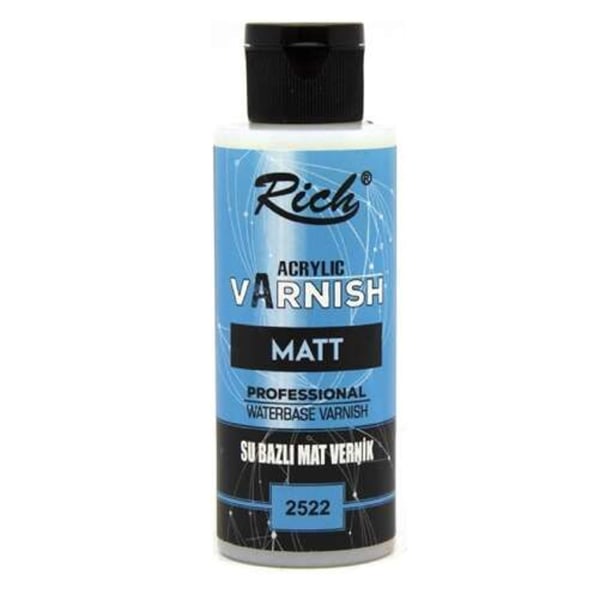 RICH SU BAZLI MAT VERNİK 120 ML