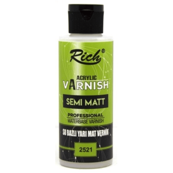 RICH SU BAZLI YARI MAT VERNİK 120 ML