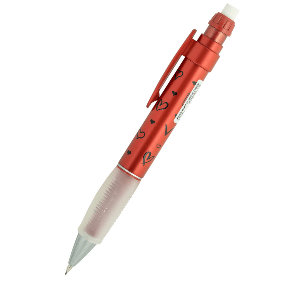 Serve Deep Pre Met. Mek. Desen 0.7 mm LAV Kırık Kalp Versatil Kalem
