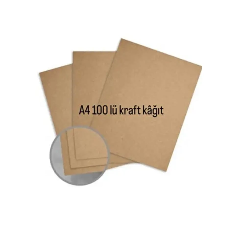 SEVEN A4 KRAFT KAĞIDI 100 LÜ