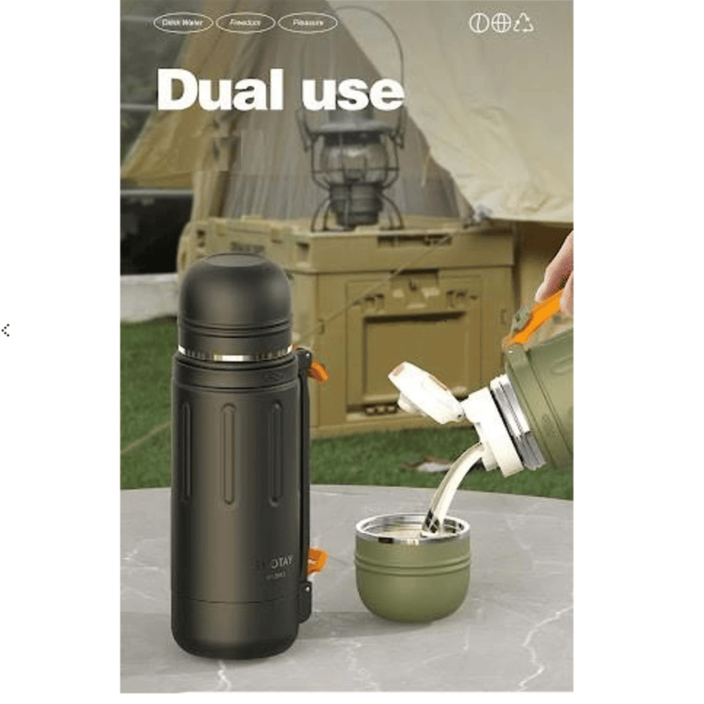 SHOTAY DURABLE ÇELİK TERMOS MATARA 1500 ML. (3 ASS.)