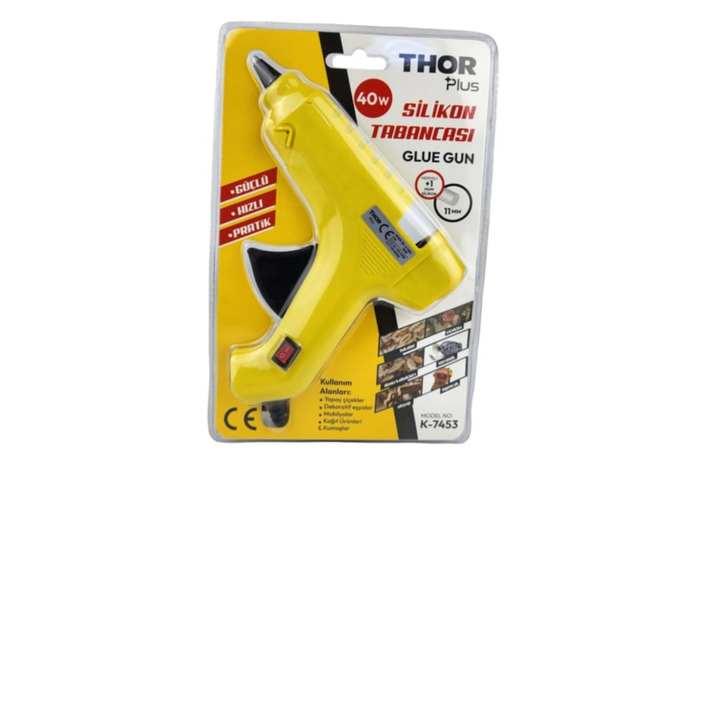 Thor K-7453 Silikon Tabancası 40 W 