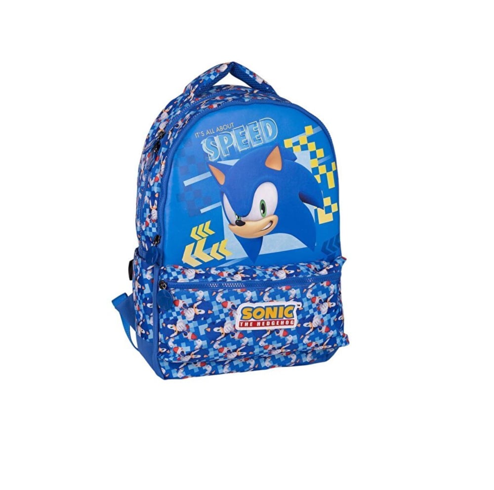 Sonic Okul Çantası 2471 Sevimli Karakterli Sırt Çantası