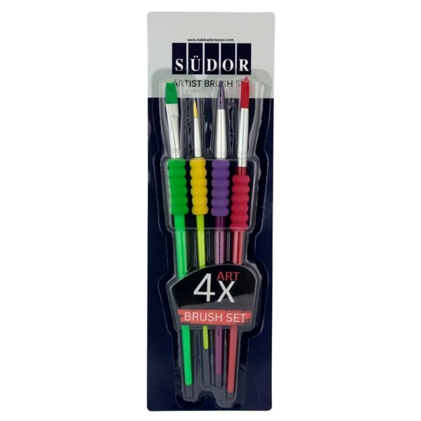 SÜDOR ARTİST BRUSH SET 4X ART