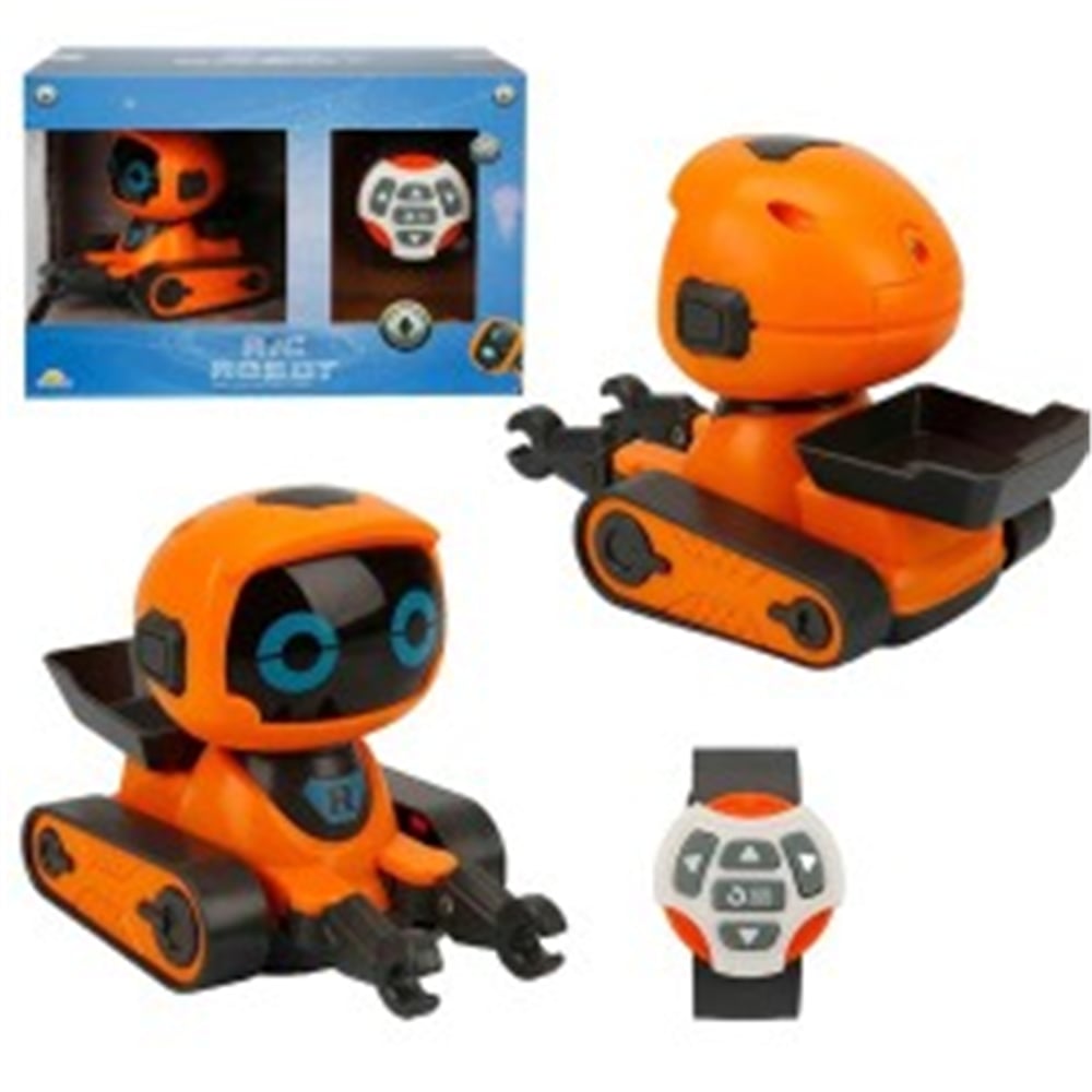 SUN-RST-R/C ROBOT KÖPEK KOL SAATLİ F/F 9CM.IŞIK B/O - 321-2