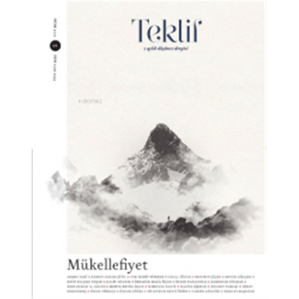 TEKLİF DERGİSİ