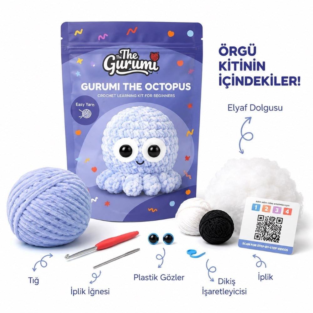 The Gurumi Örgü Ahtapot