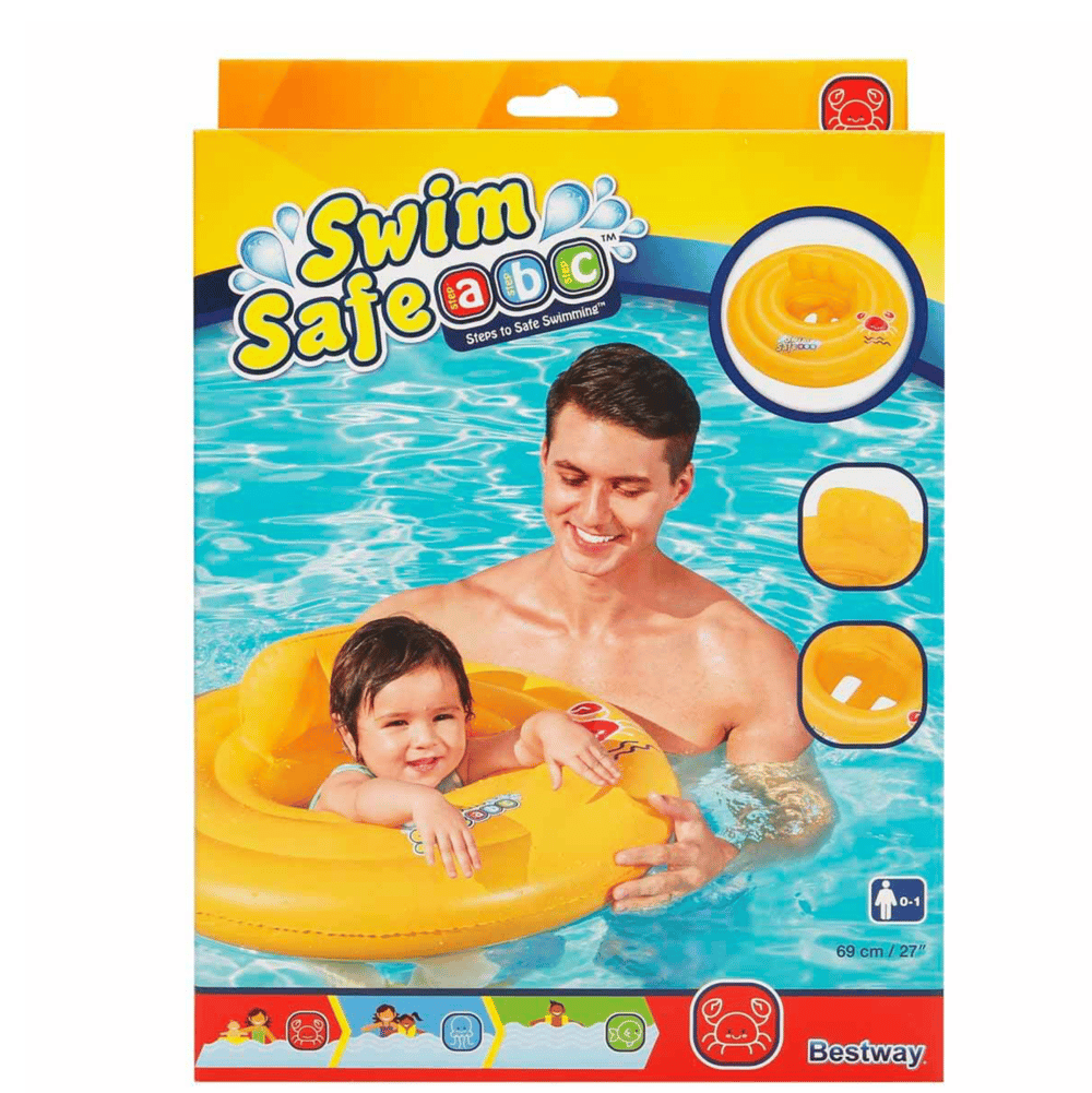TIME TOYS KZLD-BW32096 LUKS SARI BABY FLOAT OTURAK 70CM