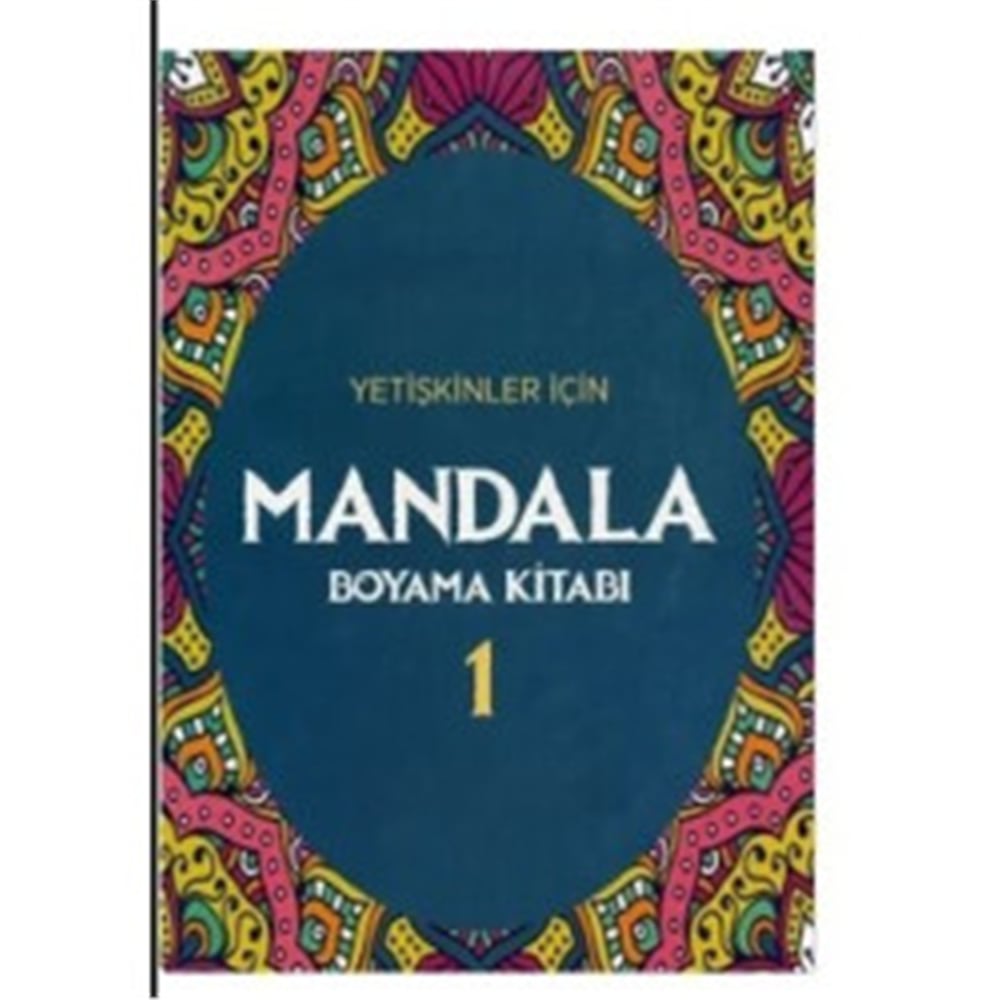 ÜLKEM YETİŞKİNLER İÇİN MANDALA BOYAMA KİTABI 1