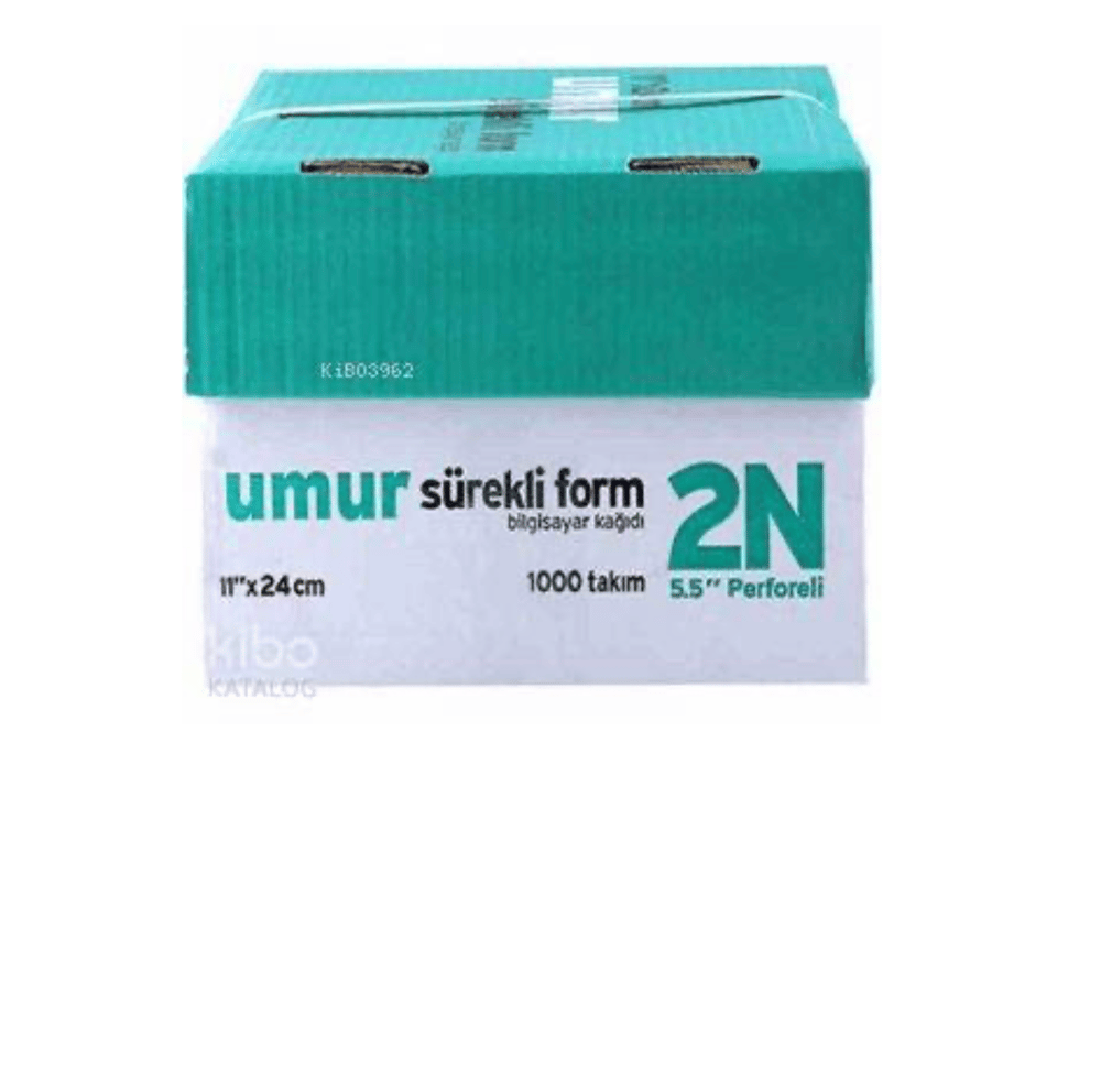 Umur Sürekli Form 11x24 2/N Renkli Matbaa Kağıdı 