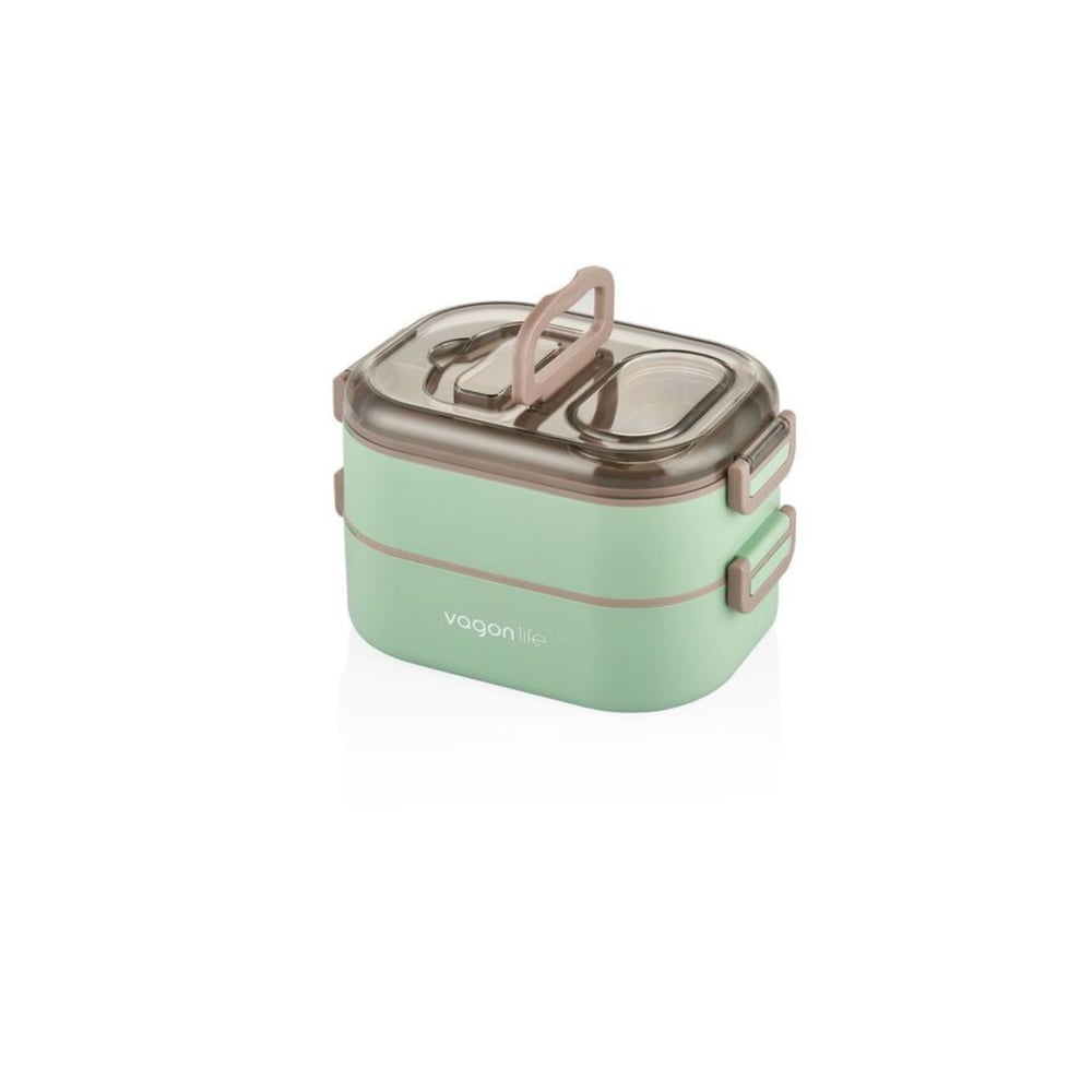 Vagonlife 1000 ml 3 Bölmeli Paslanmaz Çelik Lunchbox