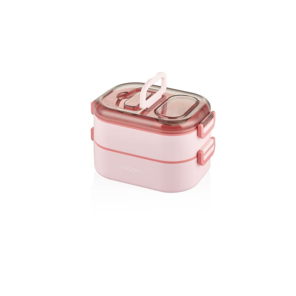 Vagonlife 1000 ml 3 Bölmeli Paslanmaz Çelik Lunchbox