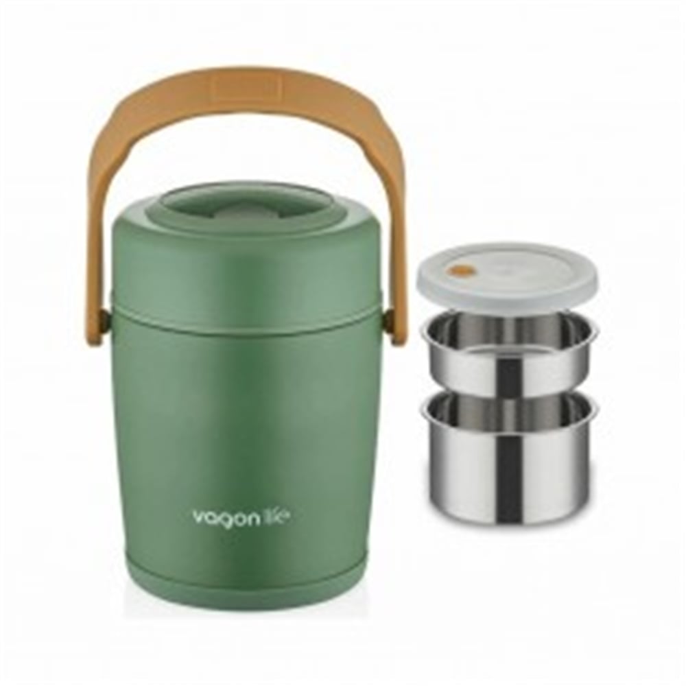 VAGONLİFE PASLANMAZ ÇELİK LUNCH BOX 1600 ML