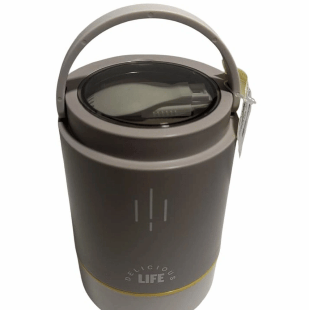 Vagonlife VGN-1266 Kahverengi Üç Bölmeli Saklama Kabı 900 ml