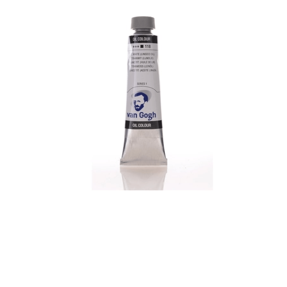 Van Gogh 40 ml Titanium White Linseed Yağlı Boya 