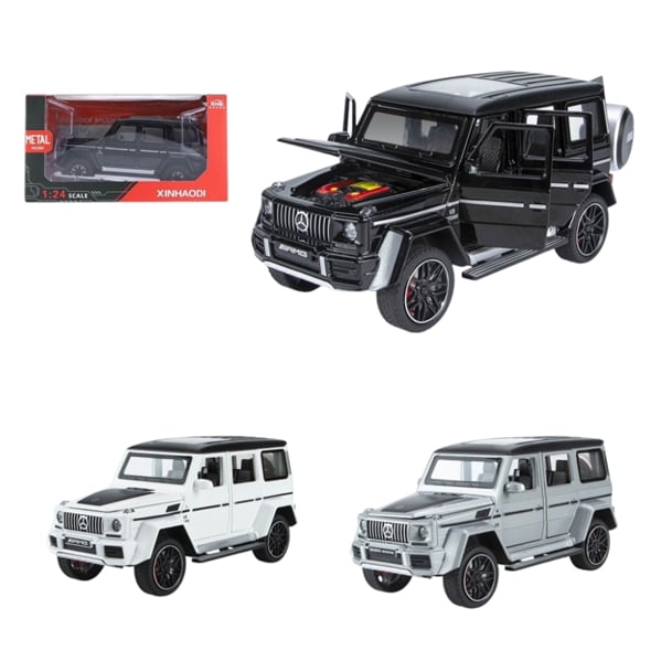 VARDEM KUT. 1:24 IŞIKLI SESLİ KAPILARI AÇILAN G JEEP