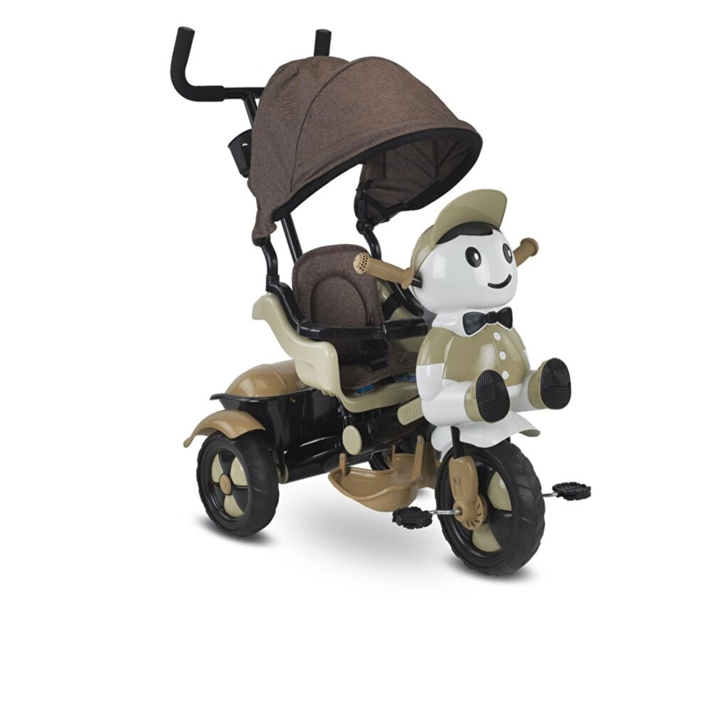 Vardem Yupi Tricycle Lüks Üç Teker Bisiklet Kahve