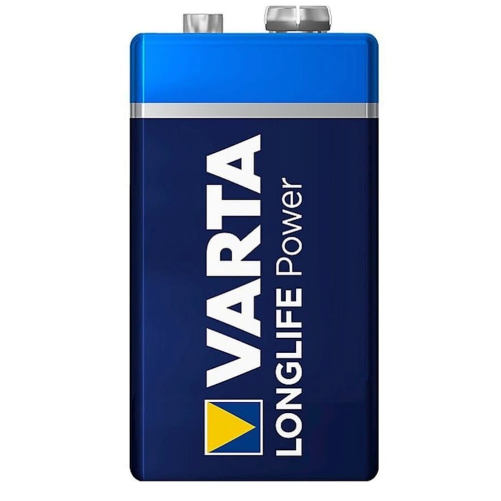 Varta Longlife Power 9V Alkalin Pil