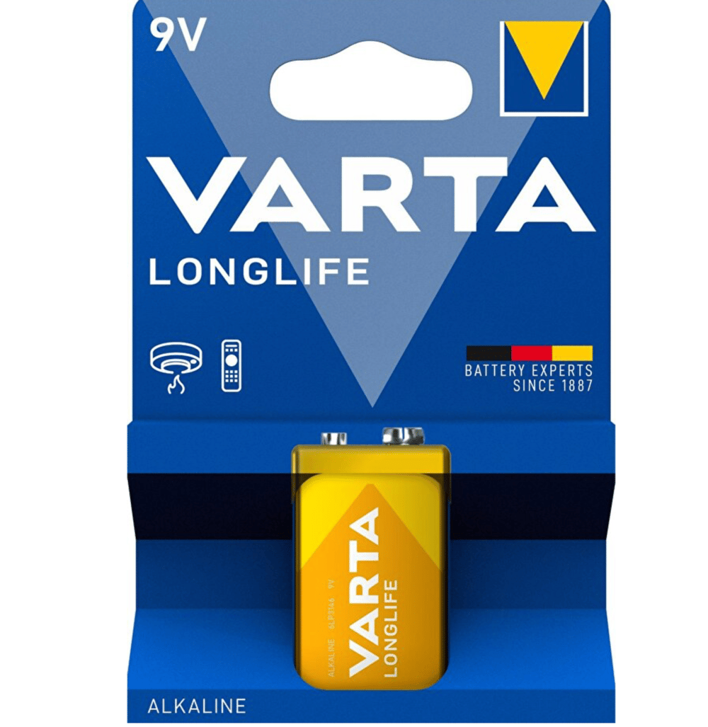VARTA ALKALİN LL TEKLİ 9 VOLT