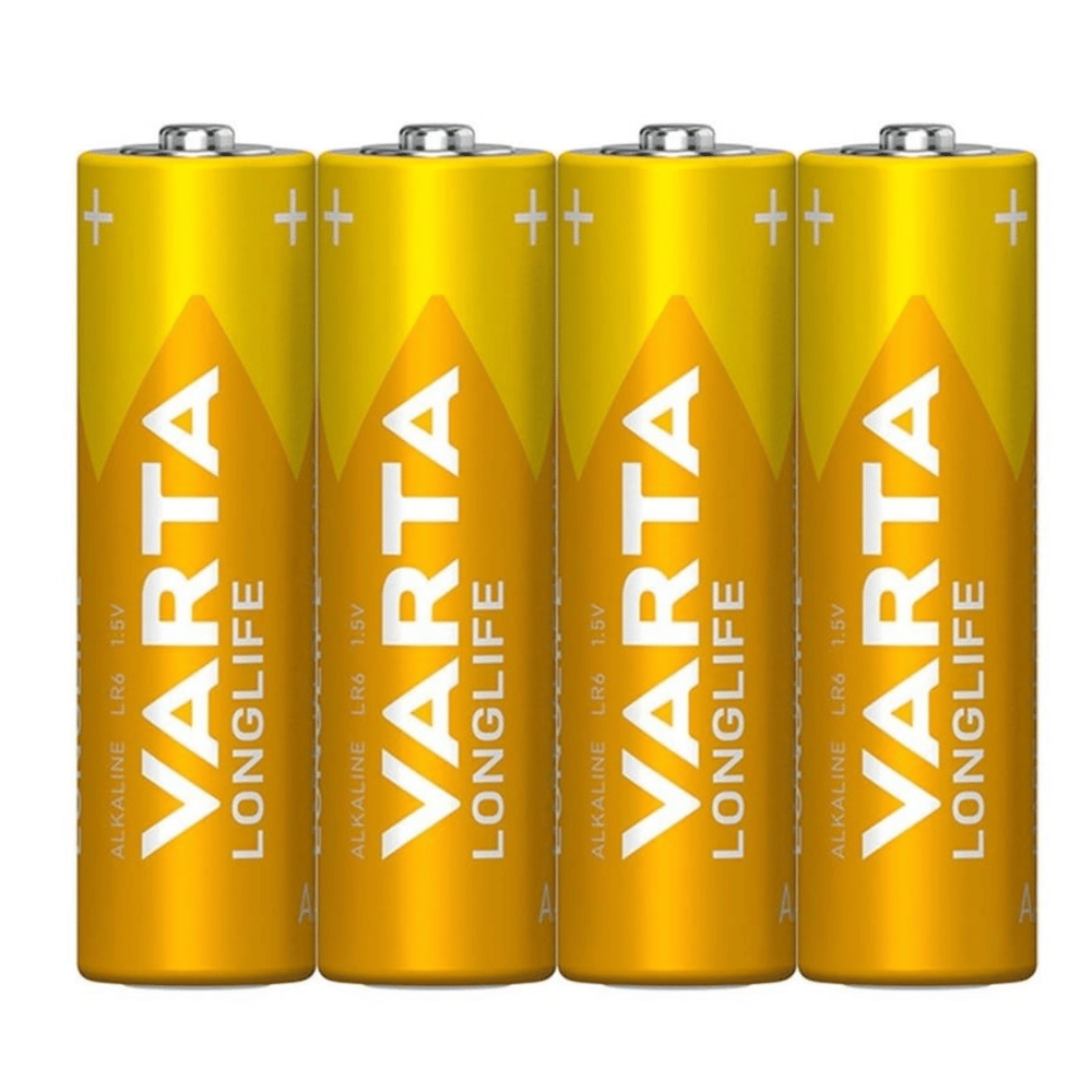 Varta Longlife AA Alkalin Kalem Pil 4lü