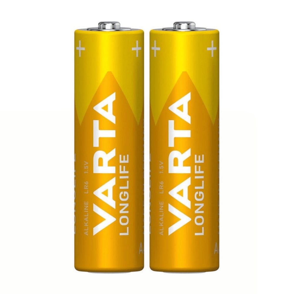 Varta Longlife AA Kalem Alkalin Pil 2li Blister Yedek Paket