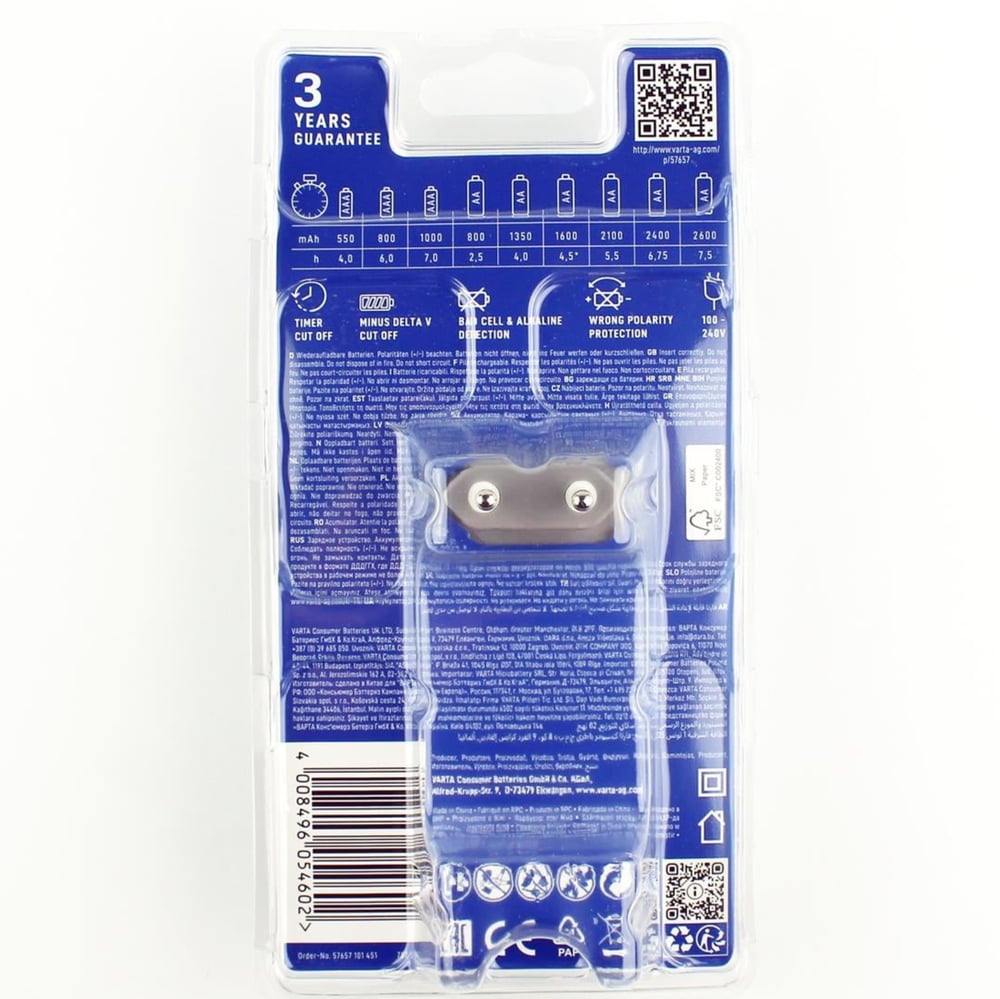 Varta Plug Şarj Aleti 2100 Mah 4 Pil Hediyeli