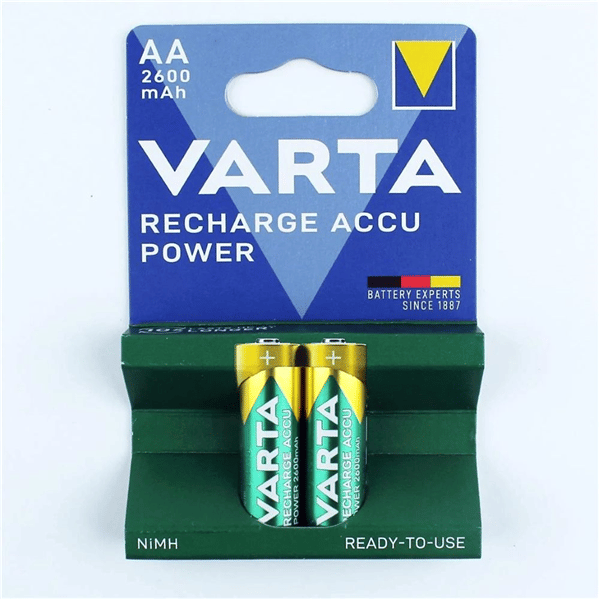 VARTA ŞARJLI 2600 MH 2 Lİ KALEM AA