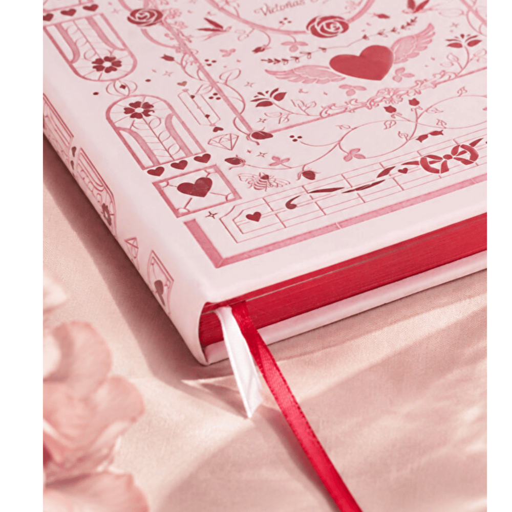 Victorias Journals Amour A5 Çizgili Defter Pembe 