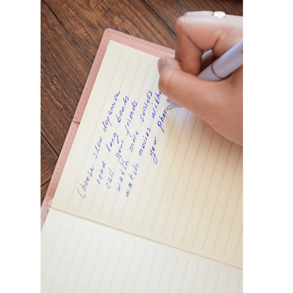 Victorias Journals Charm Hayat Ağacı Çizgili Defter 
