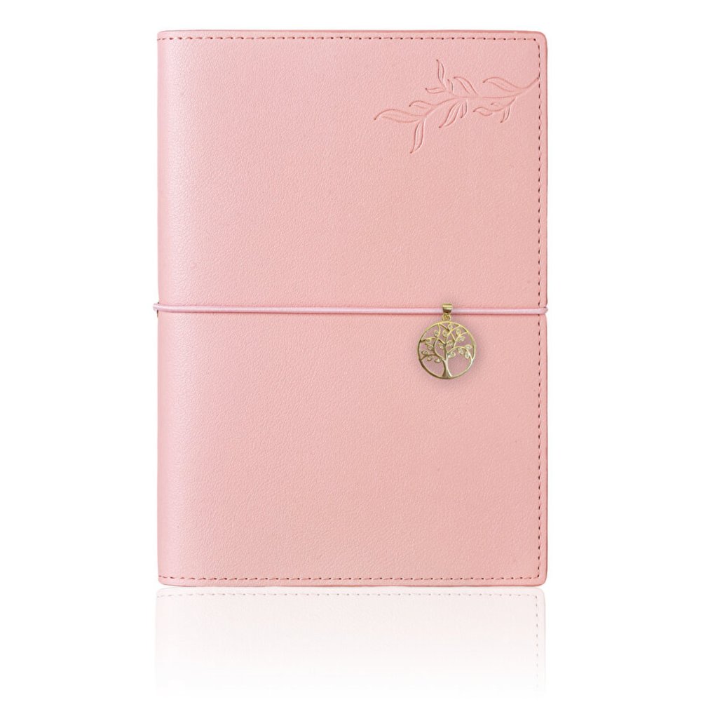 Victorias Journals Charm Hayat Ağacı Çizgili Defter 
