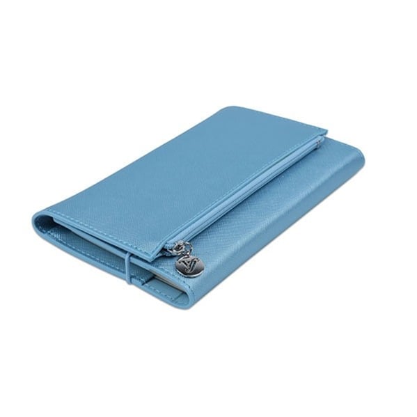 VJ Zipco Clutch 7363 80 gr 96 Yp Çizgili A.Mavi Debosslu Defter