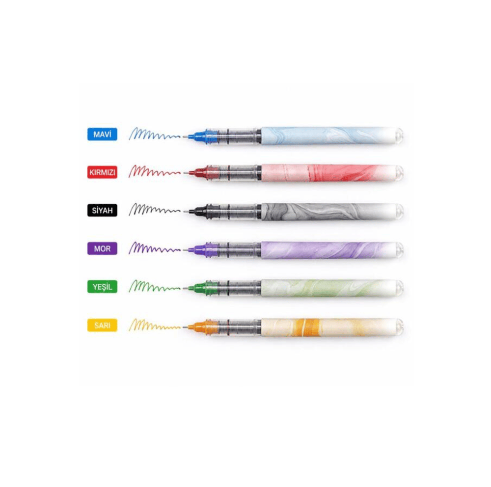 Writech W-501 Liquid Roller 0.5 mm Kalem 6 LI