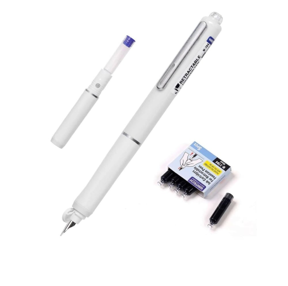 Writech W-784 Beyaz Basmalı Dolma Kalem 