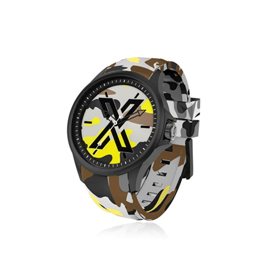 X WATCH CAMOUFLAGE YELLOW