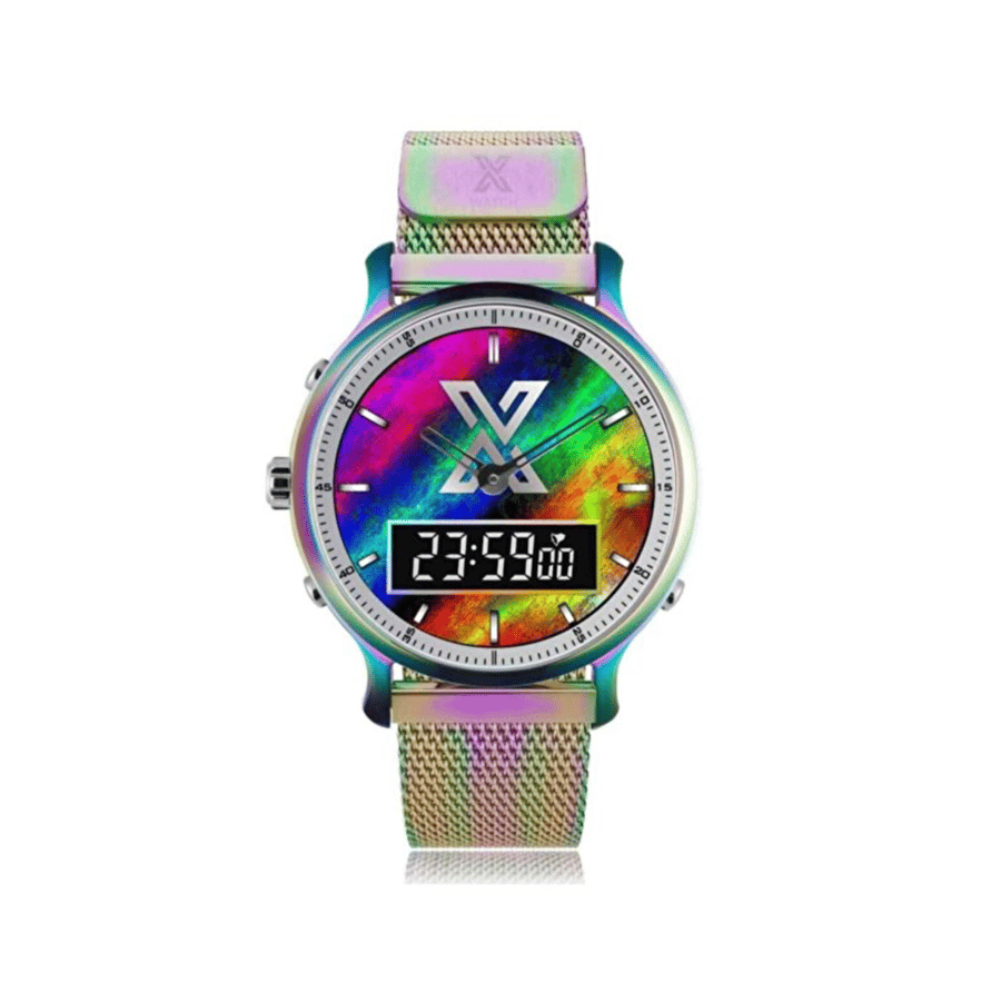 X WATCH DB Limited Renkli Analog Dijital Kol Saati