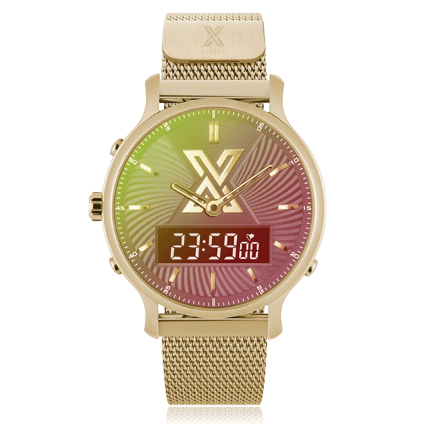 X WATCH DB Limited Renkli Analog Dijital Kol Saati