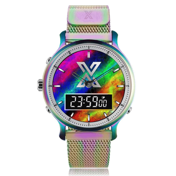 X WATCH DB Renkli Analog Dijital Kol Saati