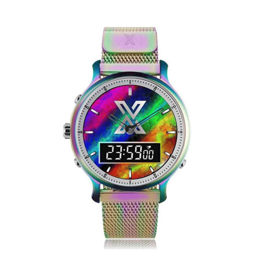 X WATCH DB Renkli Analog Dijital Kol Saati