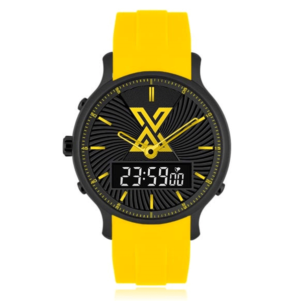 X WATCH DB Sarı Analog Dijital Kol Saati
