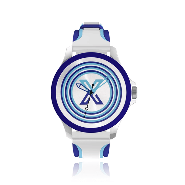 X WATCH RB Mavi 38 mm Silikon Kol Saati