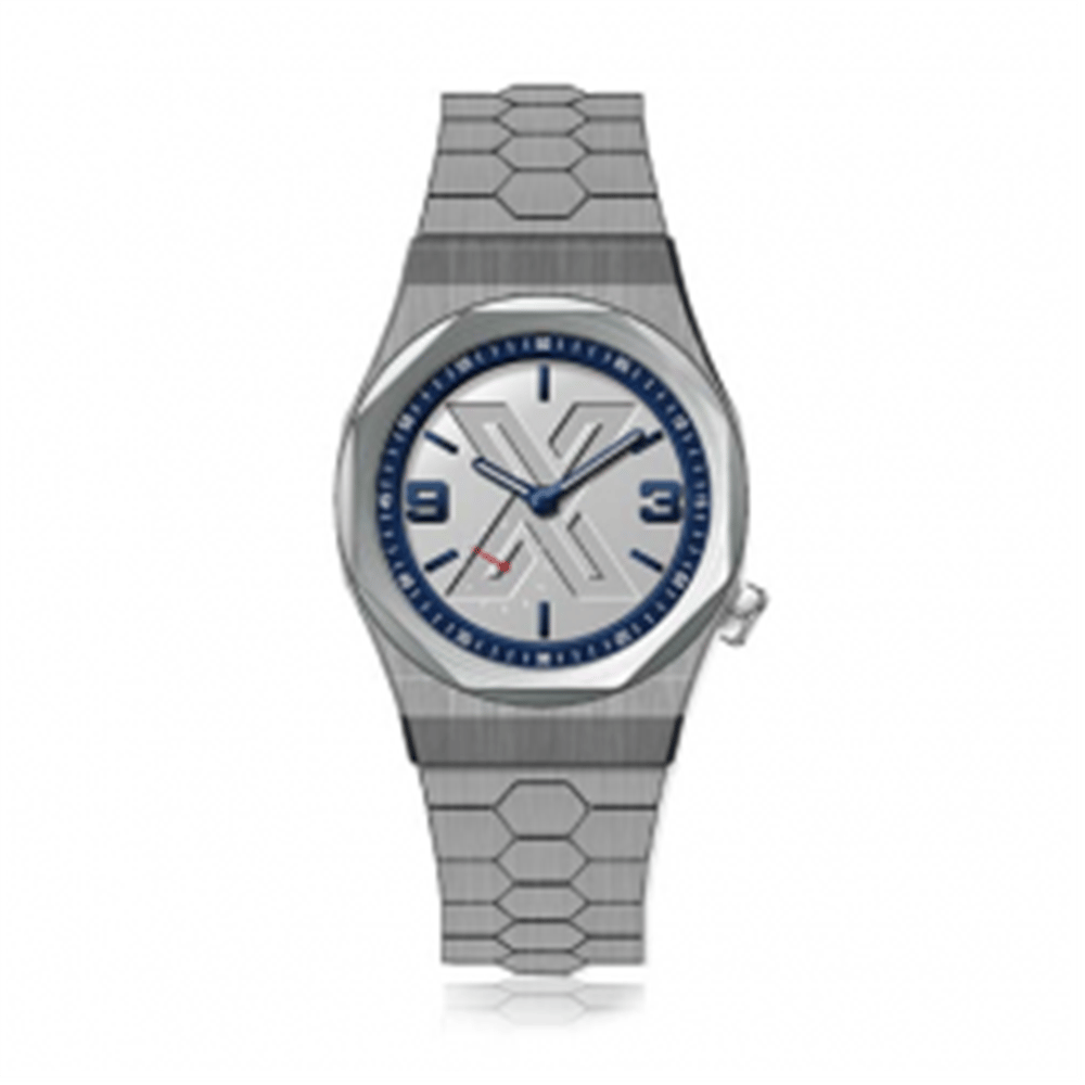 X WATCH X-E SILVER BLUE