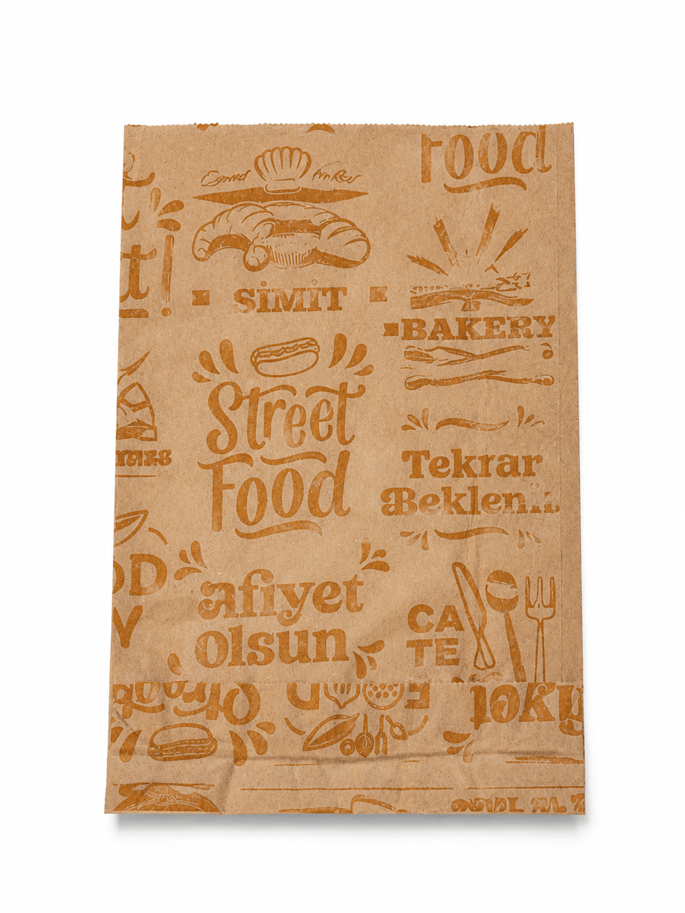12*20 cm LVC Kraft Kese Kağıdı 10 KG