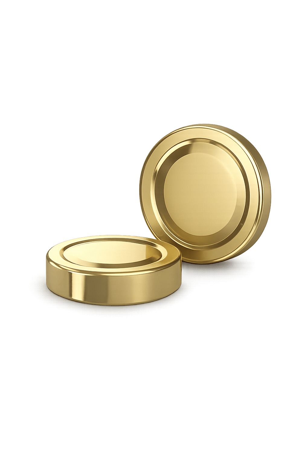 70 mm Gold Derin Etek Kavanoz Kapağı (58’li Paket)