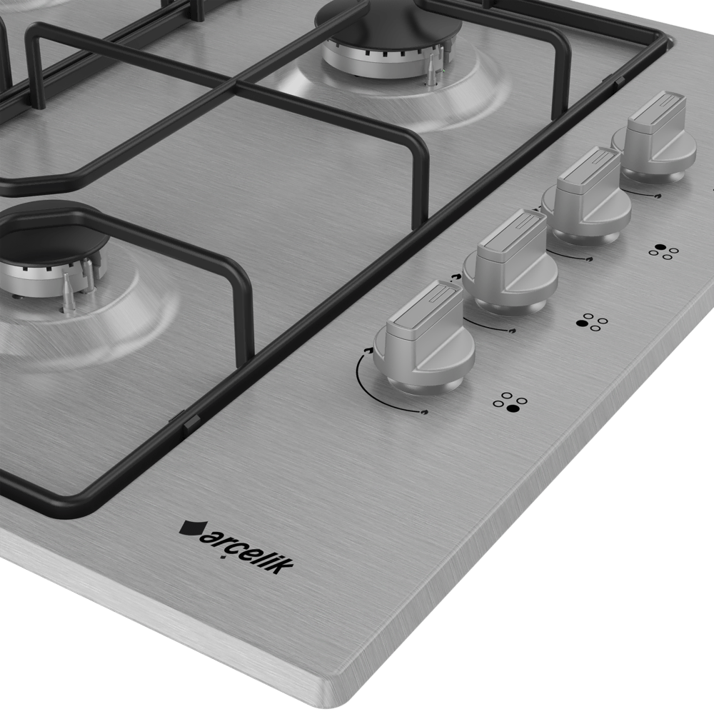 ARÇELİK OMD D 611 EI Gazlı Metal Tablalı Ocak