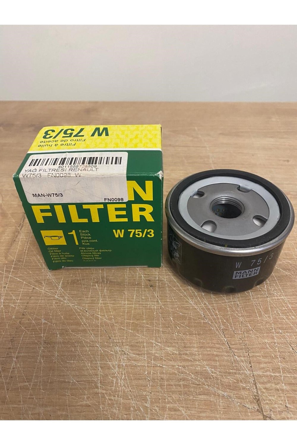 7700274177 Yağ Filtresi Clio I-II-III R9 R19 Kangoo 97> Megabe I-II Modus 05> Duster 10> Logan 04>